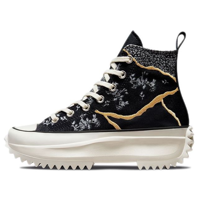 Converse Run Star Hike High 'Metallic Floral' 172424C