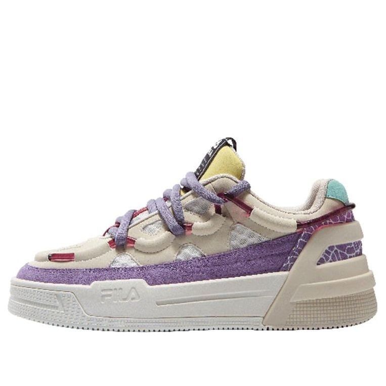 (WMNS) FILA Salto Low-Top White/Purple F12W141225FSV