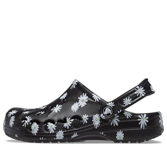 Crocs Baya Seasonal Printed Clogs 'Black Daisy' 206230-0ZI