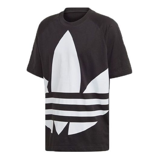 adidas originals MENS Big Trefoil Boxy Tee Black FM9904