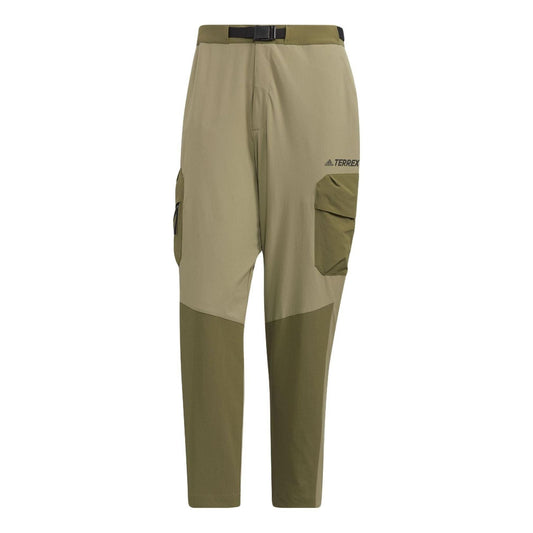 adidas Terrex Voyager Woven 7/8 Trousers 'Oliver Green' HN2054
