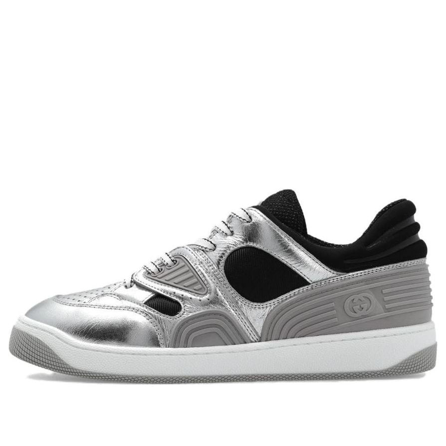 (WMNS) Gucci Basket 'Silver Black White' 725905-AABB8-8142