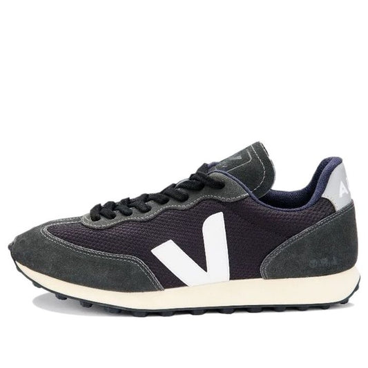 Veja Rio Branco Lace-Up Sneakers 'Black' RB0102367