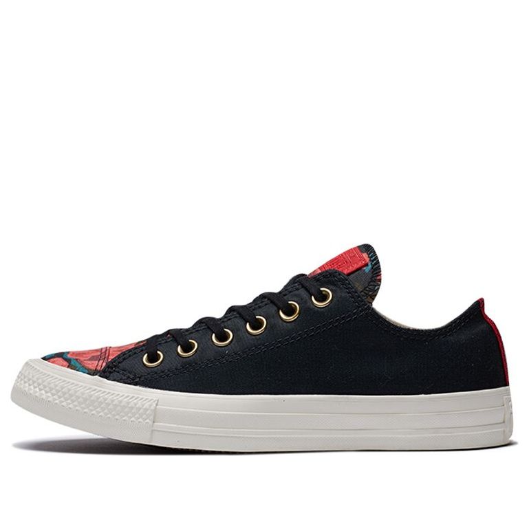 (WMNS) Converse Chuck Taylor All Star Parkway Floral Low 'Black Multicolor' 561663C