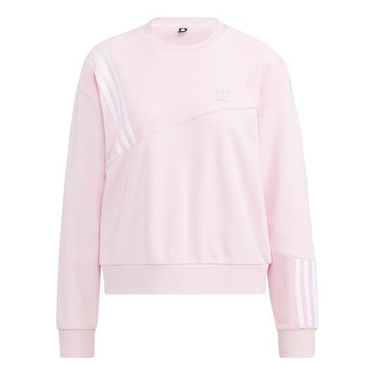 (WMNS) adidas neo Vibe Sweatshirt 'Pink' HN2371