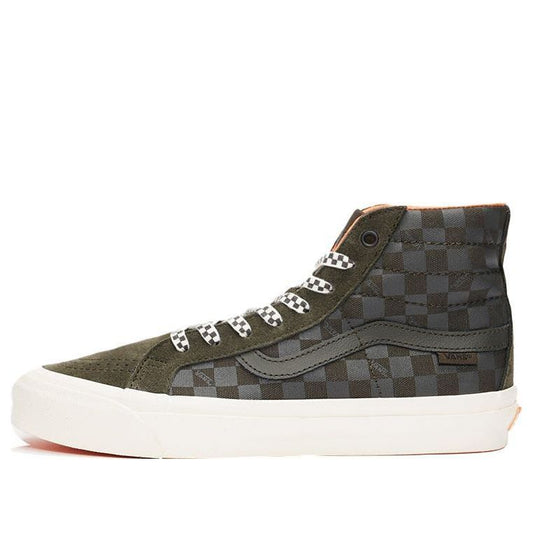 Vans Porter-Yoshida & Co. x OG SK8-Hi LX 'Forest Night Floral Checkerboard' VN0A4BVBWW6