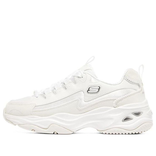 (WMNS) Skechers D'lites 4.0 'White' 896156-WSL