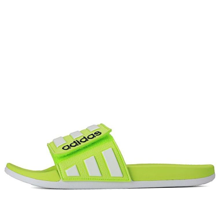 adidas neo Adilette Fluorescent 'Green' EH2849