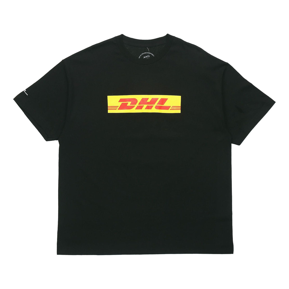 ASSC x DHL Crossover Alphabet Printing Short Sleeve Unisex Black ASST394