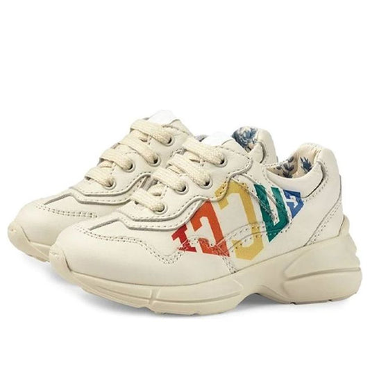 (GS) Gucci Gucci Print Rhyton Sneaker 'White' 612996-DRW00-9022