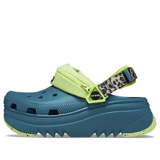 Crocs Hiker Xscape Animal Print Clog 'Teal Green' 208605-9DB