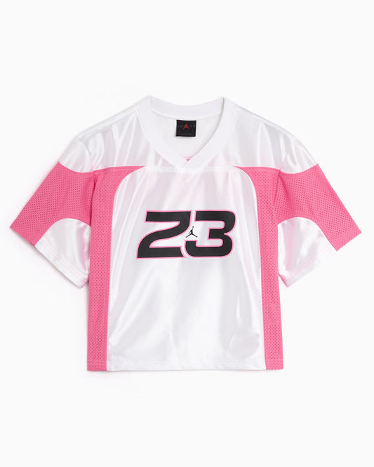 Jersey T-Shirt con logo Crop Jordan Flight para mujer
