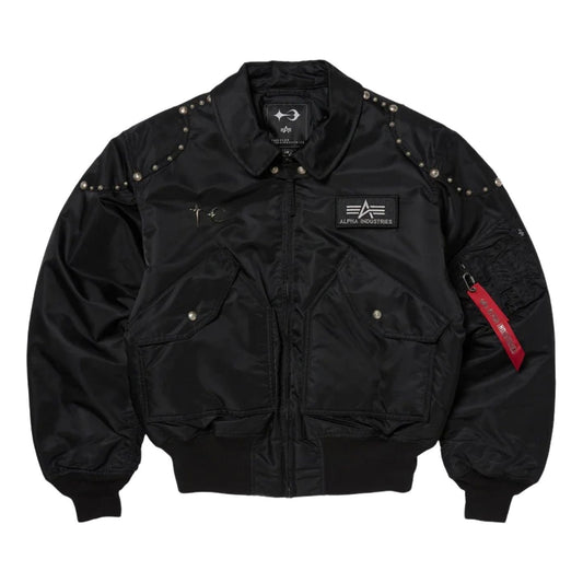 Thug Club x Alpha CWU 45/P Rivet Button Version 'Black' CJT55502C1-BLACK